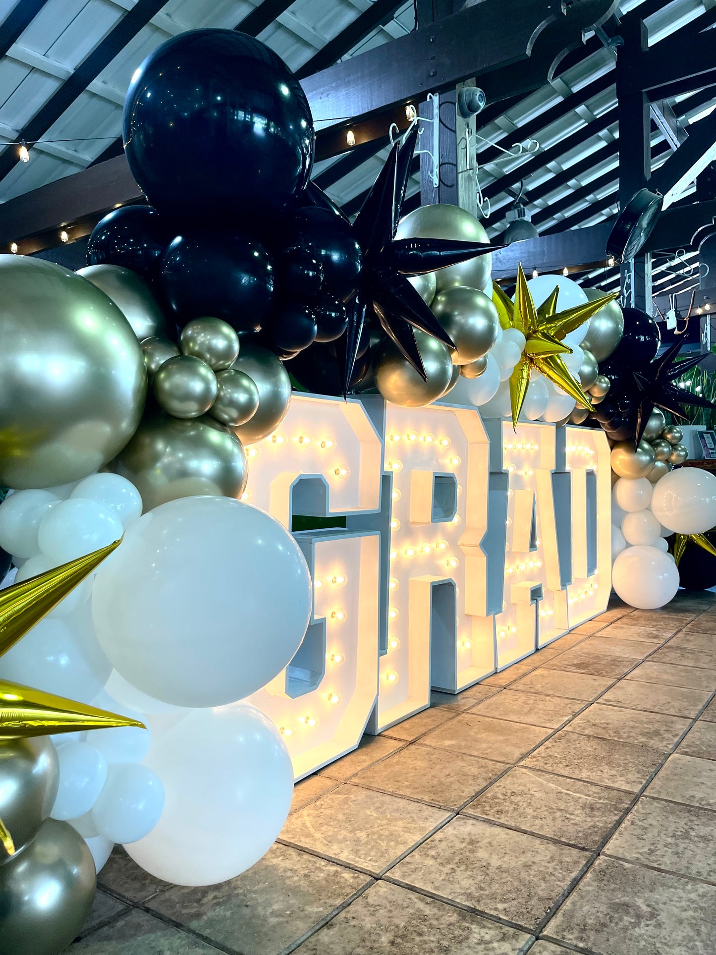 GRAD Marquee Letters Rental