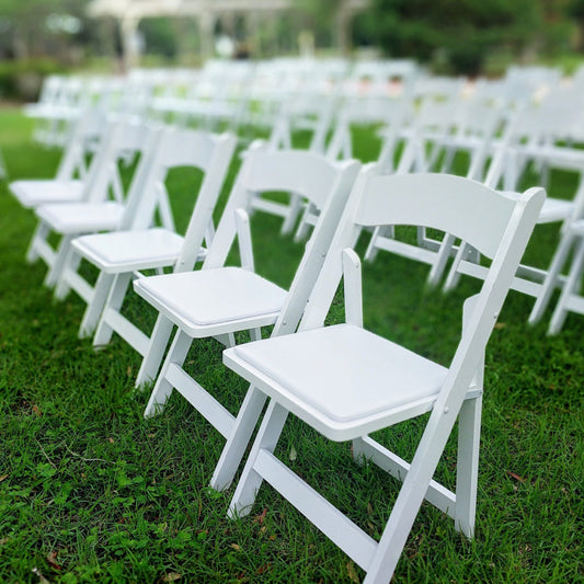 Adult Resin Foldable chairs - for rent