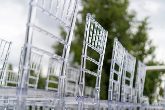 Adult chiavari chairs - Clear - for rent