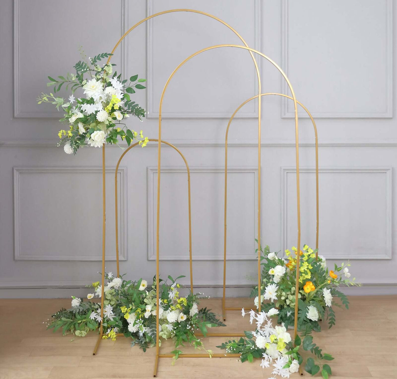 Chiara Backdrop set (indoors only)- Metal - rental - add on only