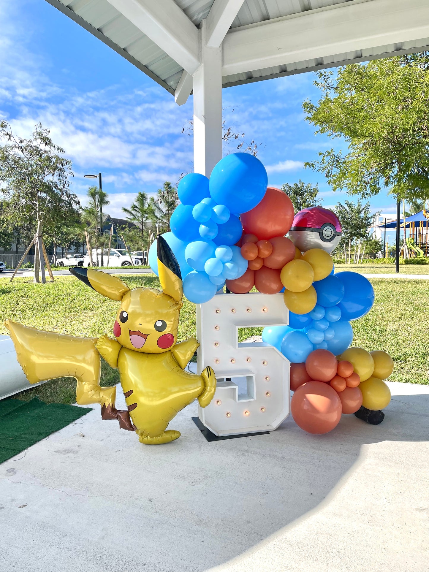 Marquee Rental with Balloons
