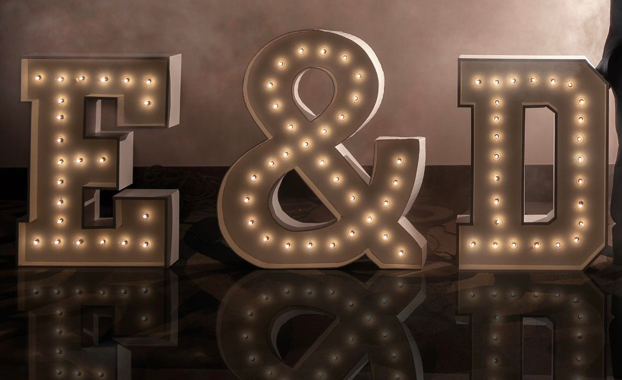Marquee Letters & Numbers Rental - Light up!