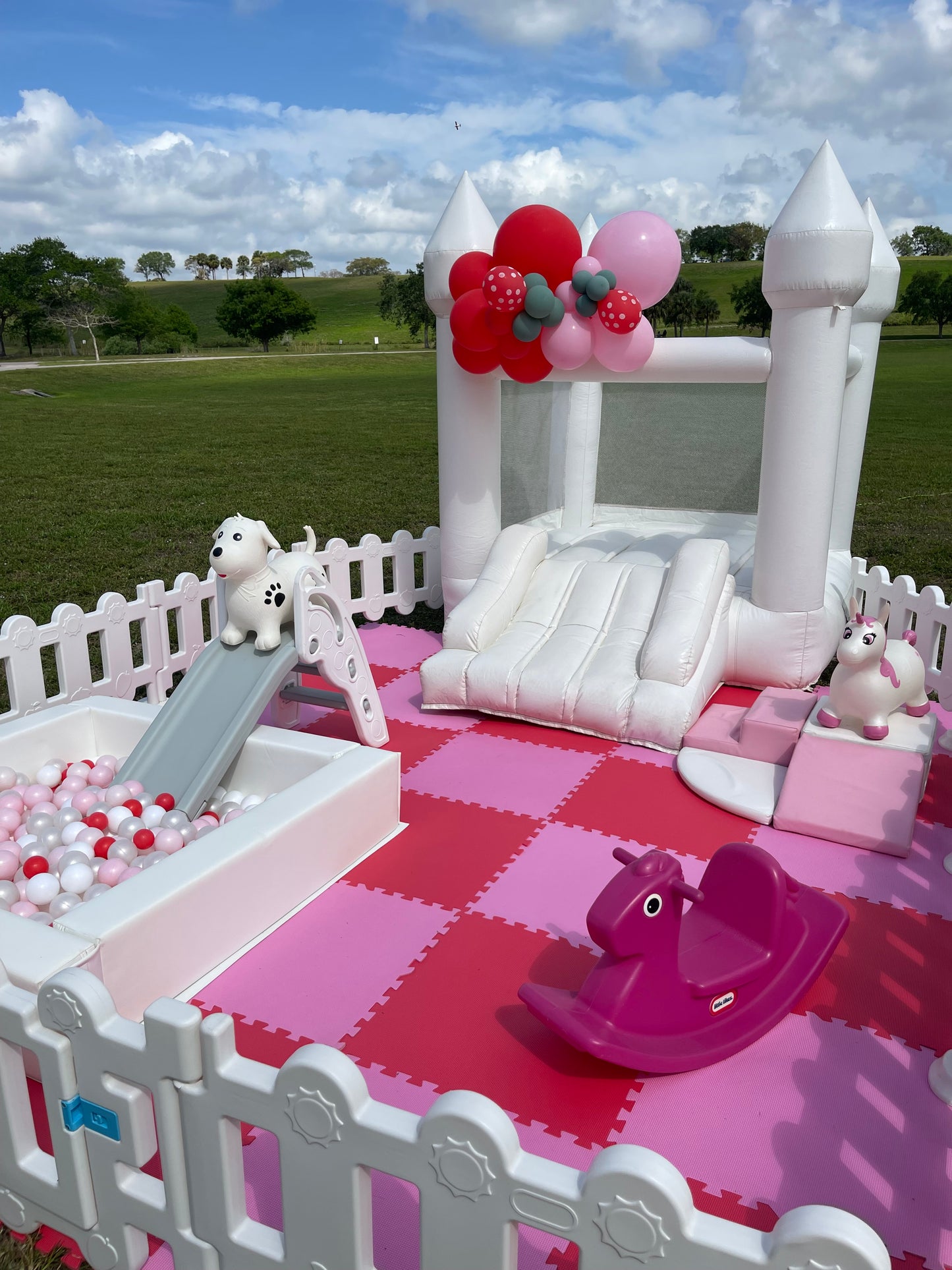 Basic Soft Play Pink & Red