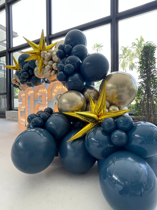 Year Marquee Numbers Rental with Balloons