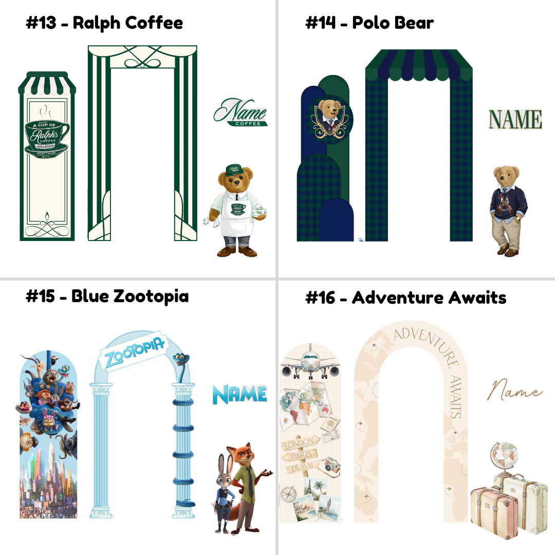 Boys Deco-Express |  Arch Collection