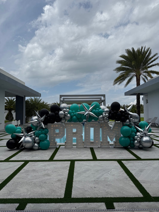 PROM Marquee Letters Rental