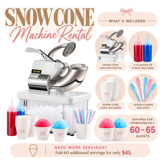 Snow Cone Machine - Rental