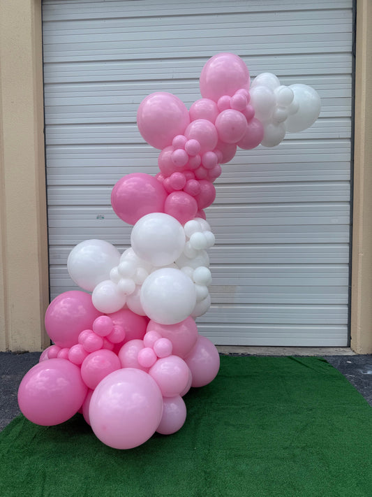 Free Standing Balloons Garland (Grab & Go or Delivery)
