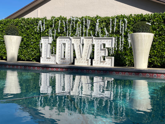 LOVE Marquee letters Rental