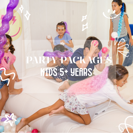 Party Packages - Kids 5+ years