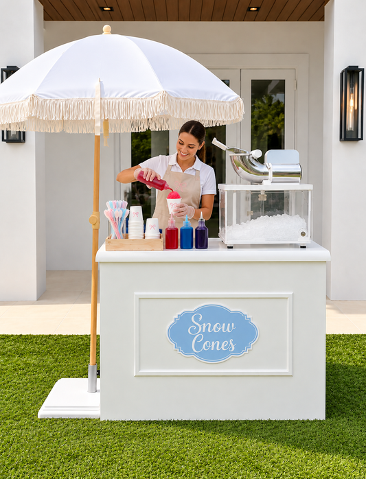 Snow Cone Station with Attendant ✨